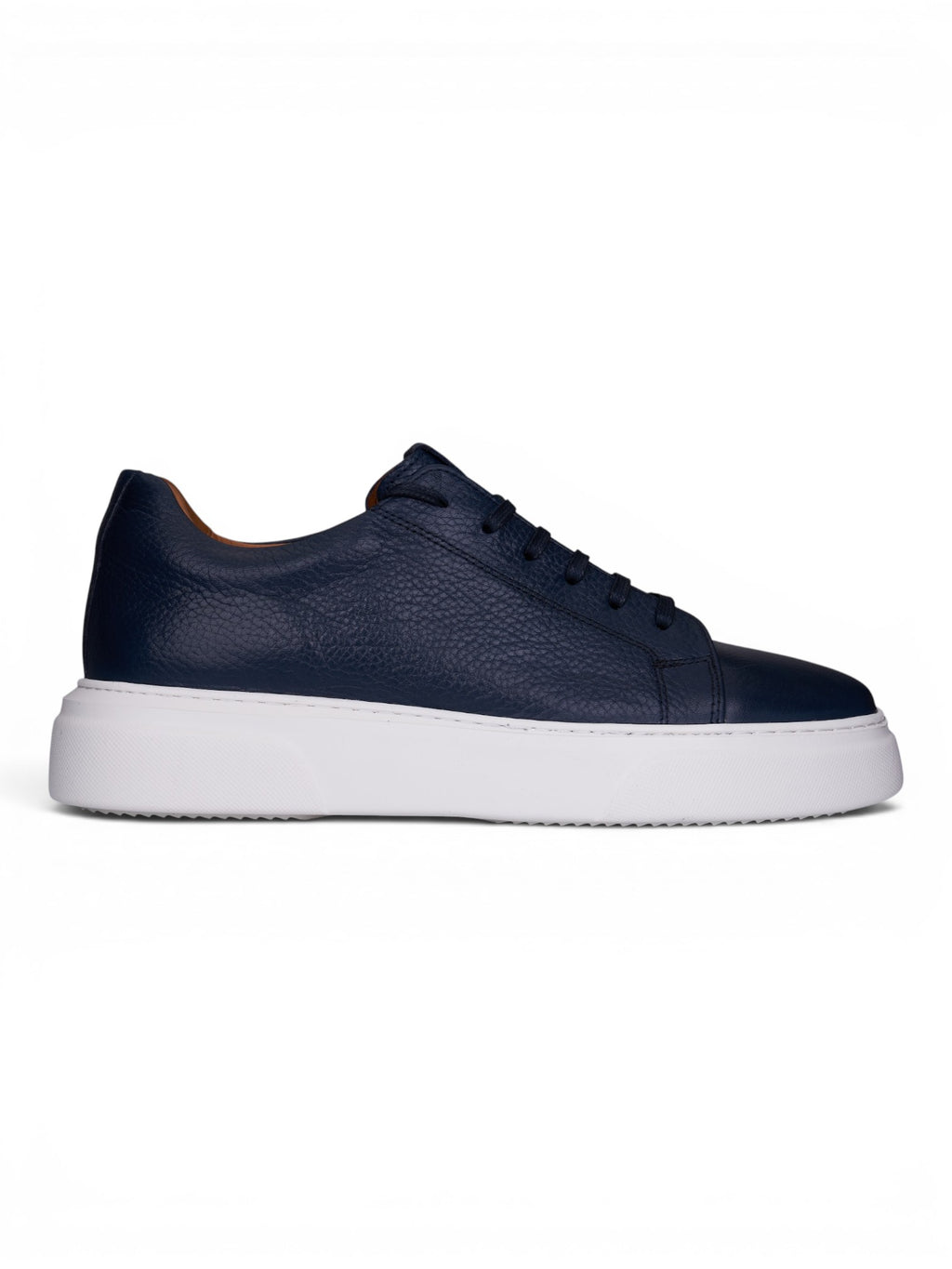 Marine Floter Lacivert Deri Sneaker