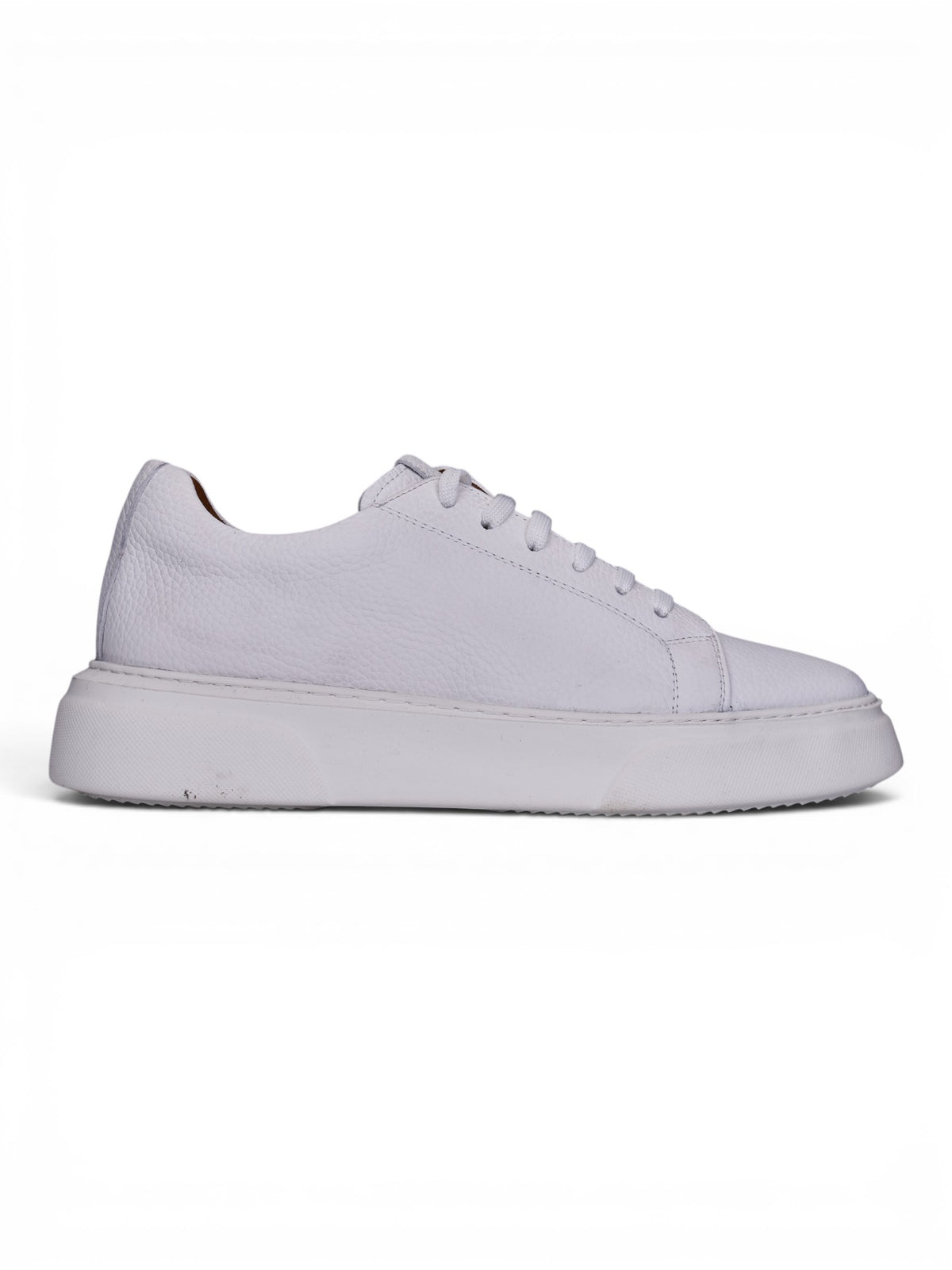 Blanc Floter Beyaz Deri Sneaker
