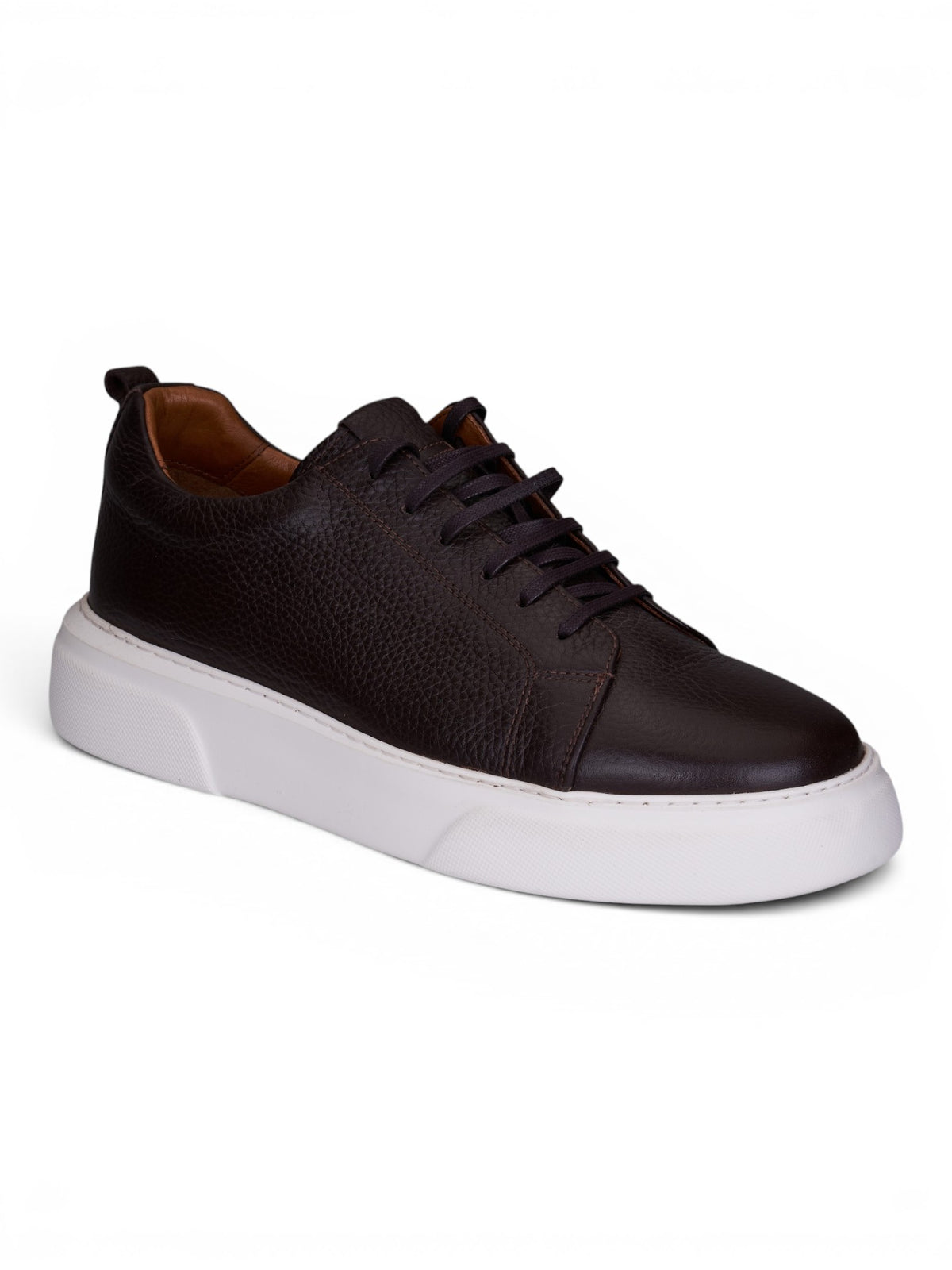 Terra Floter Kahve Deri Sneaker