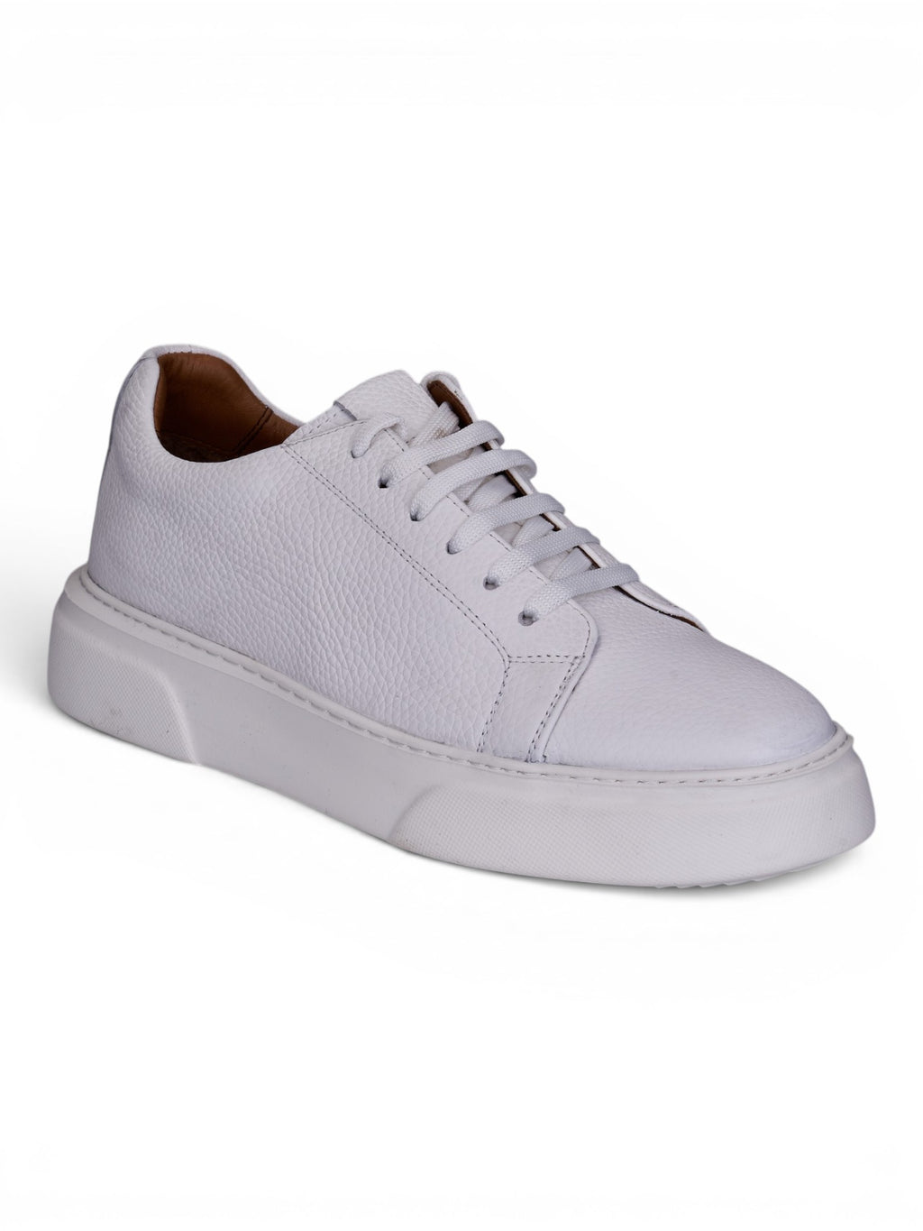 Blanc Floter Beyaz Deri Sneaker