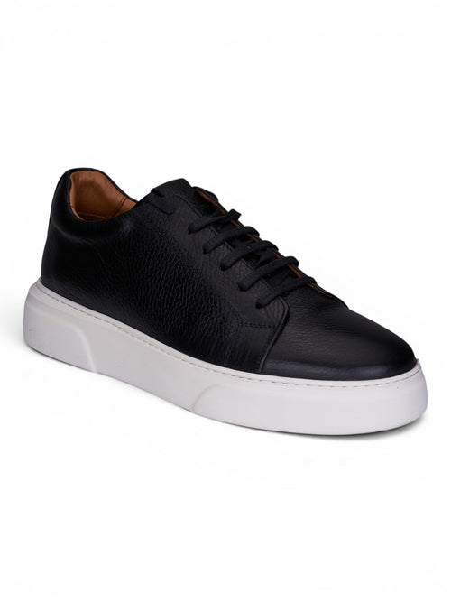 Avenue Siyah Floter Deri Sneaker