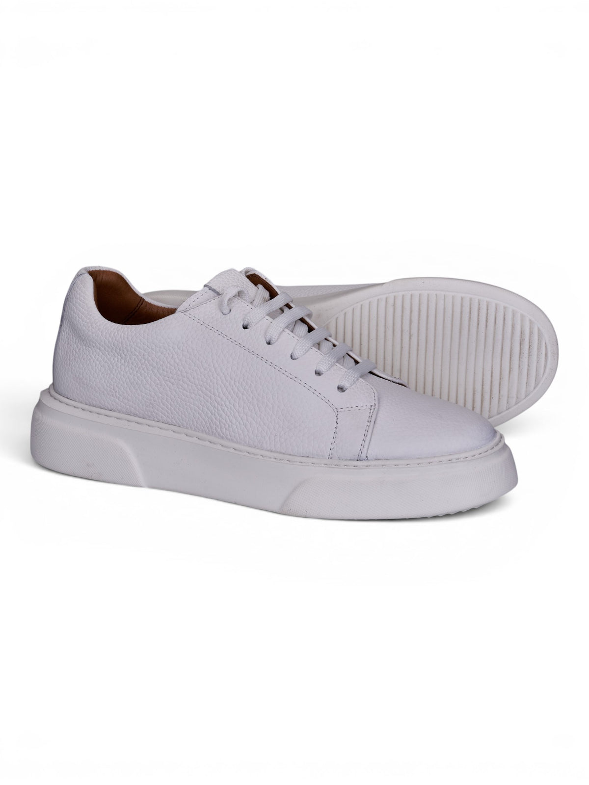Blanc Floter Beyaz Deri Sneaker
