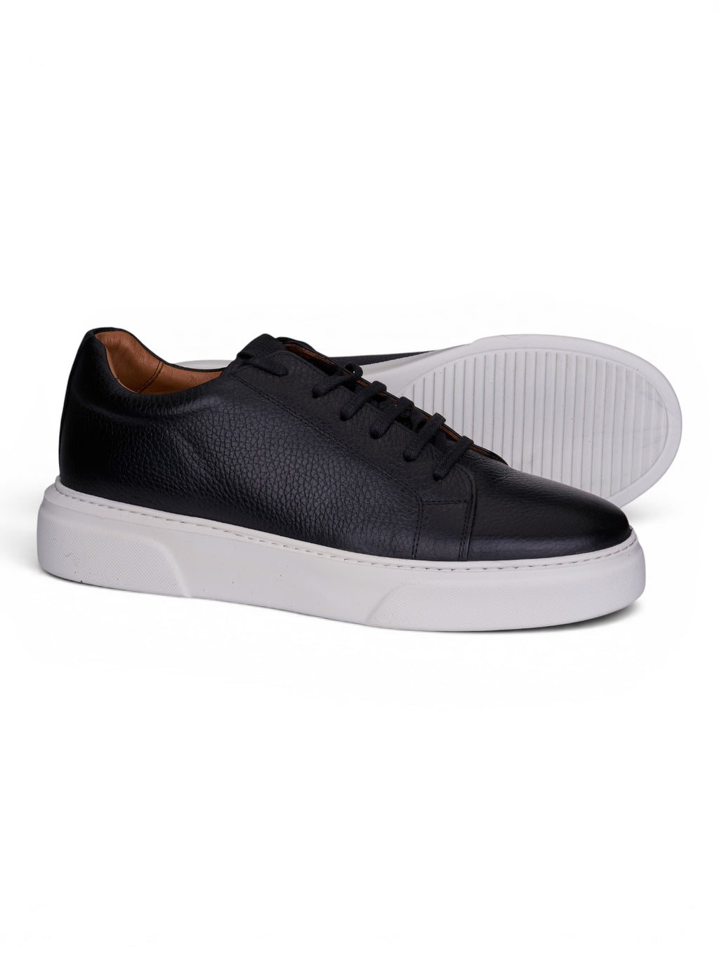 Avenue Siyah Floter Deri Sneaker