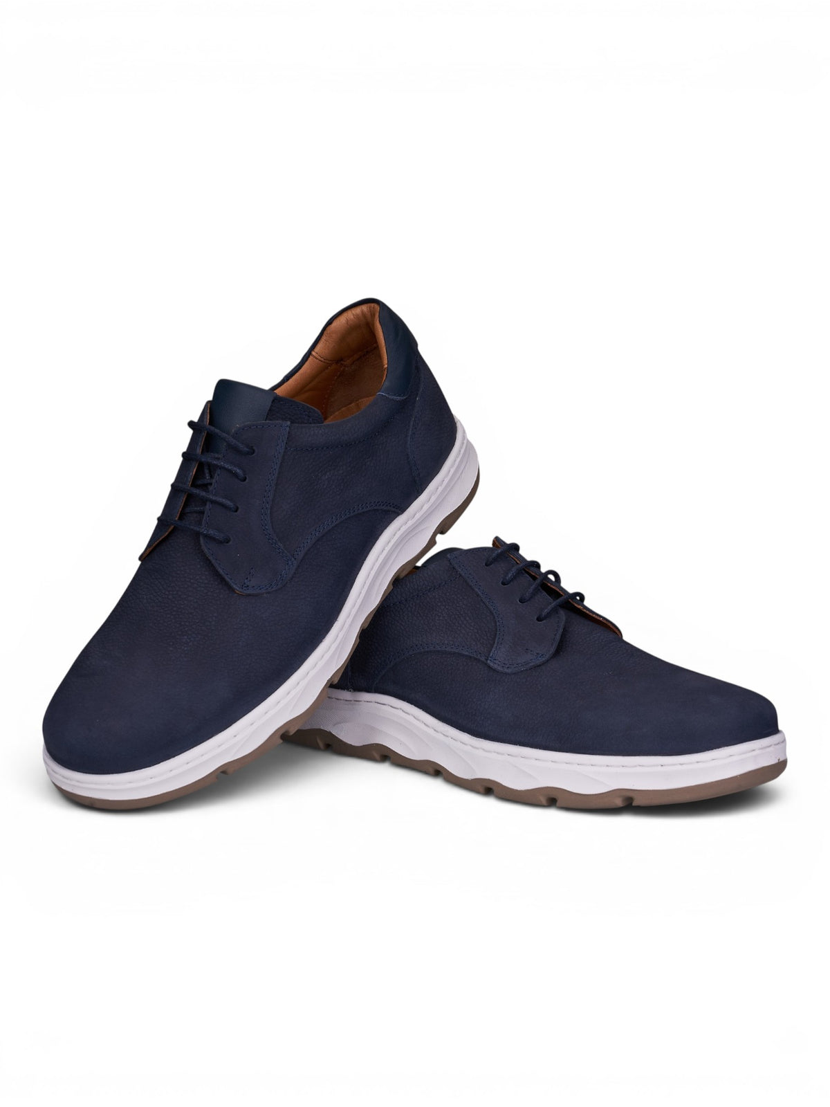 Marine Casual Lacivert Süet Ayakkabı