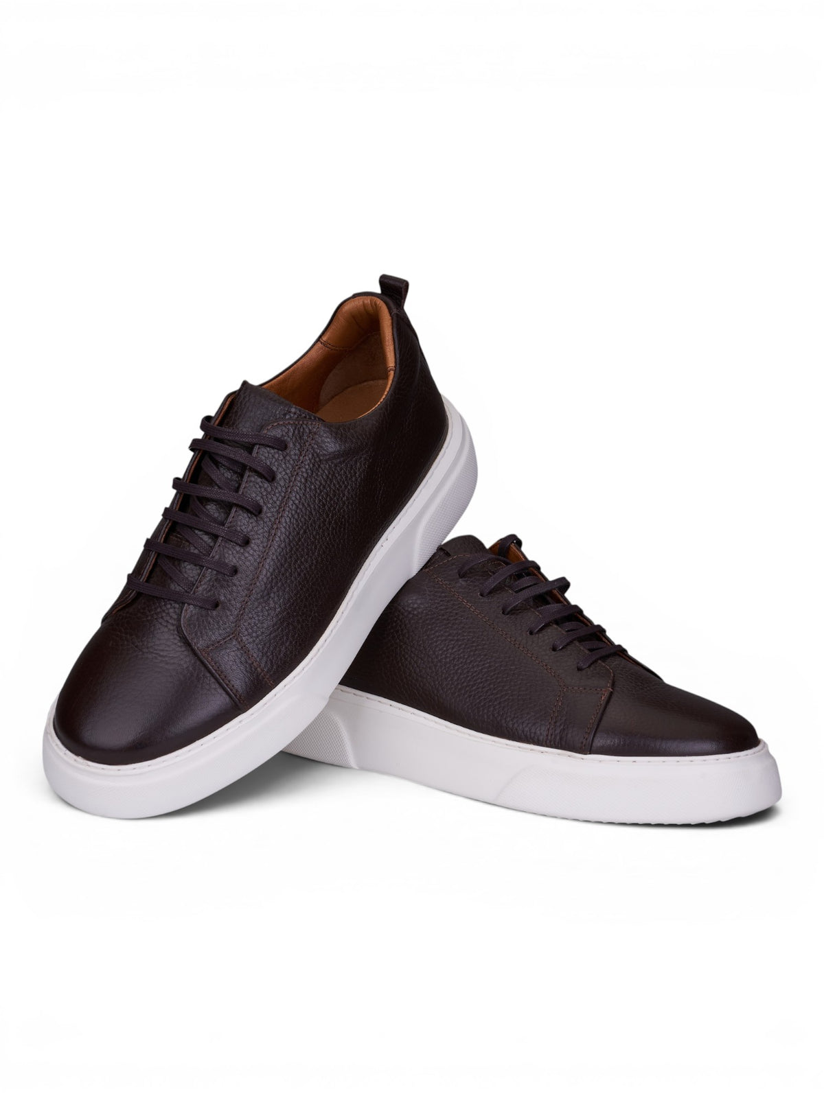 Terra Floter Kahve Deri Sneaker