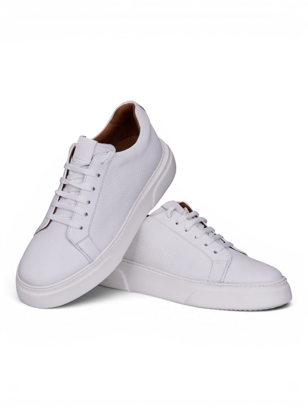 Blanc Floter Beyaz Deri Sneaker