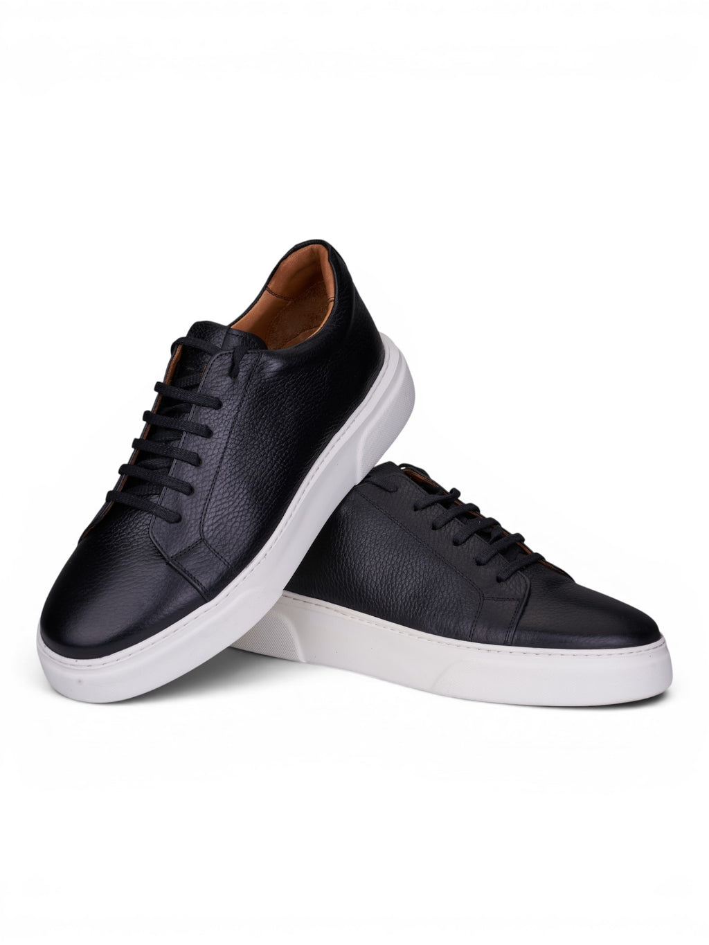 Avenue Siyah Floter Deri Sneaker